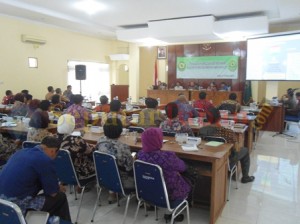 Diskusi kinerja dan Hukum di Gedung Korpri Tuban 