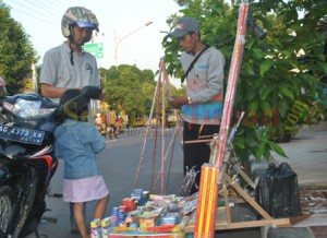Penjual Petasan
