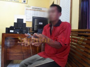 Pencuri sepeda angin