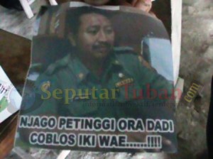 Stiker Camat Parengan