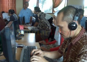 tuna netra latihan