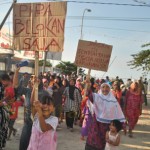 Aksi Protes Pipanisasi MCL Palang