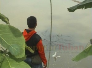 Tanggul bengawan solo rawan jebol