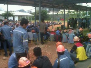 Mogok kerja holcim