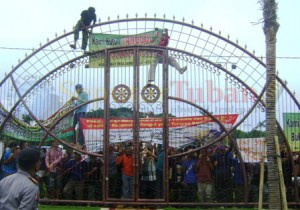 Demo banjir Pemkab4