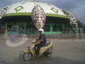 BELUM DIFUNGSIKAN : Rest Area hingga saat ini masih belum difungsikan sebagaimana rencana awal