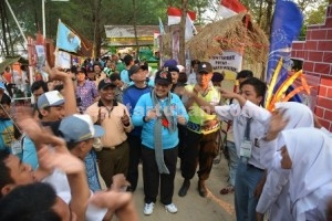 Suasana Jambore Koperasi Koperasi di Mangrove Center Tuban