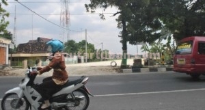 STRATEGIS: Inilah lokasi yang akan dibangun kantor BPPD Tuban yang berada di Jalan Teuku Umar.  