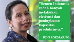 Menteri BUM Rini Soemarno