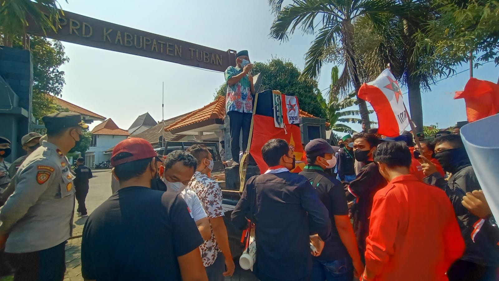 Demo aliansi mahasiswa
