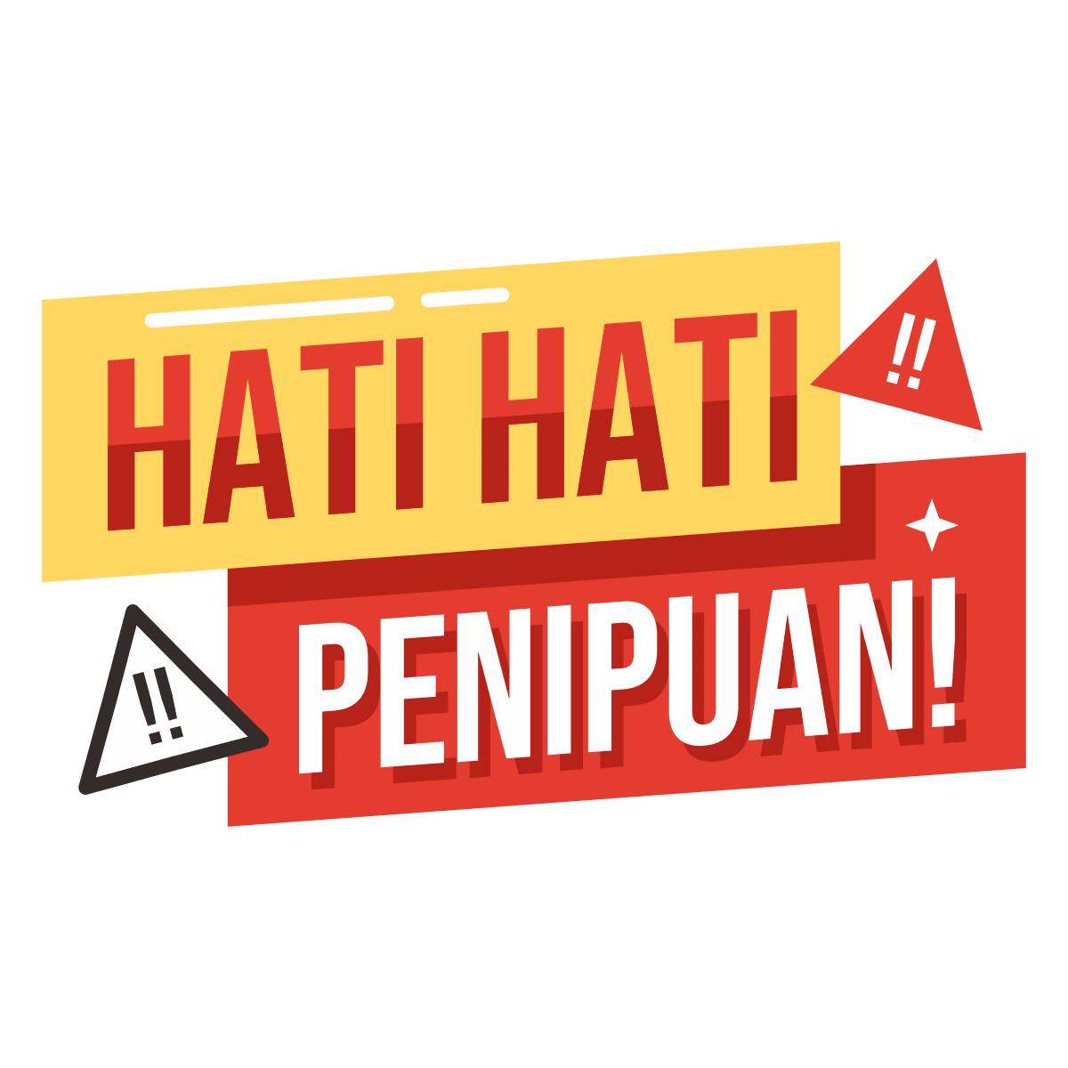 Ilustrasi hati-hati penipuan